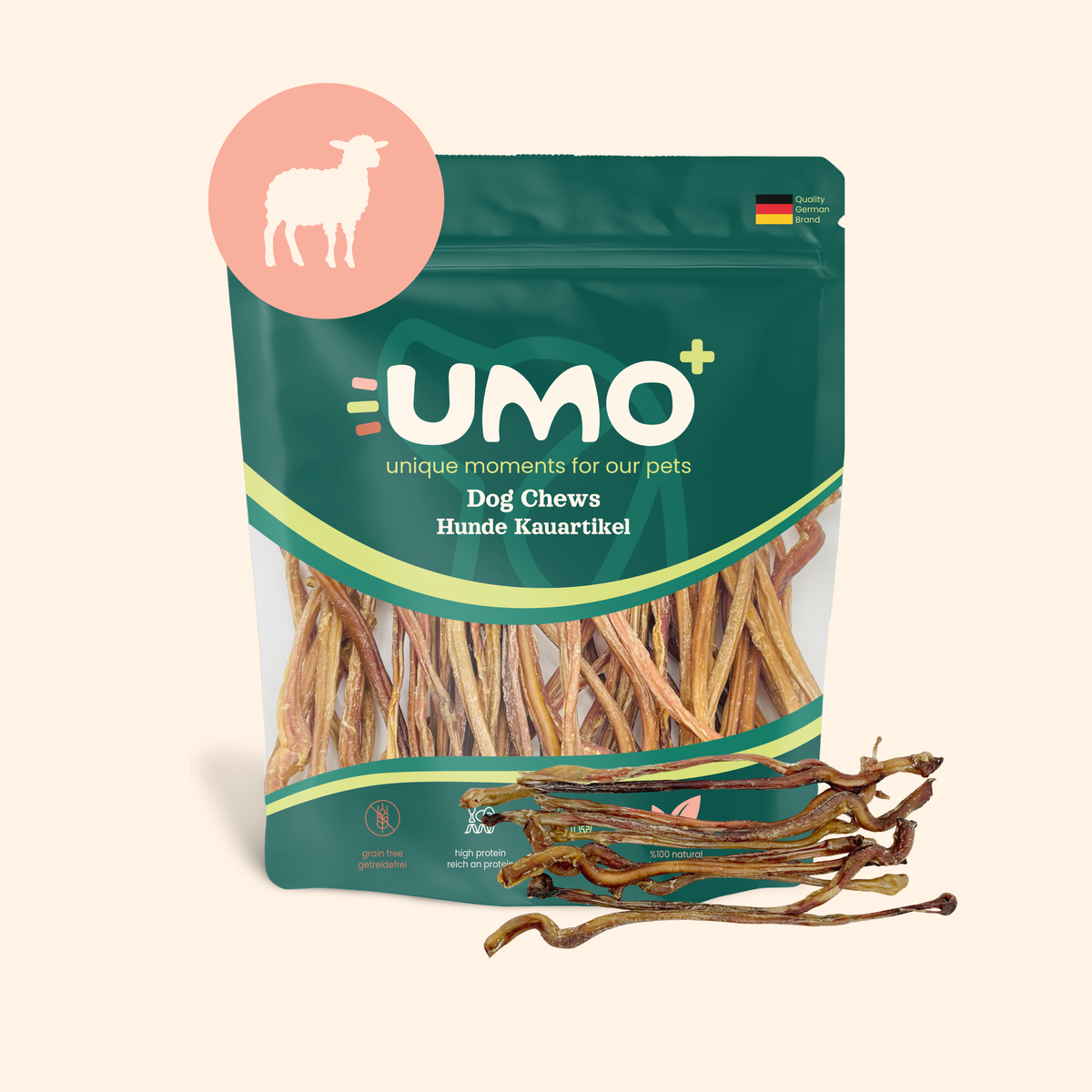 Lamb Pizzle Sticks Chews